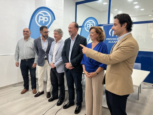 El PP reclama a Sánchez más inversión para la comarca y más agua para 2023