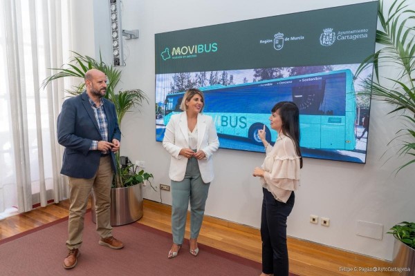 Los universitarios cartageneros contarán con una conexión directa en autobús a la UMU y a la UCAM a partir de 2023