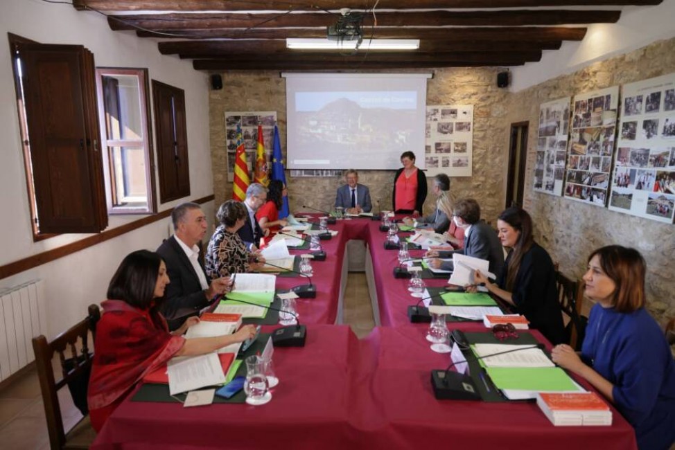 Reunión del Consell en Castell de Cabres el pasado 16 de septiembre. - 