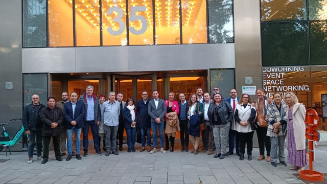 La Mancomunitat de l'Horta Sud inaugura su sede permanente en Bruselas