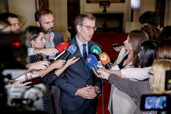 Feijóo insiste en que los pactos sobre el CGPJ deben ser por escrito: 