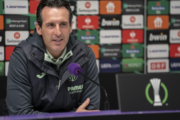 Emery espera un rival motivado tras el 5-0 del Villarreal la semana pasada

