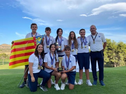 La Selección Valenciana, oro en el Campeonato de España de FFAA Infantil