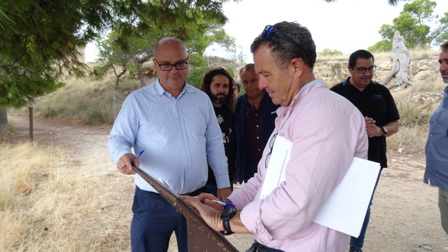 Comienzan las obras de adecuación agroforestal de la Malladeta de la Vila Joiosa