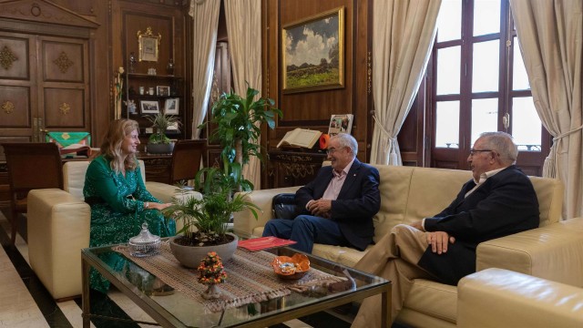 Marco aborda con el nuevo director de Cáritas proyectos de inclusión social en la ciudad
