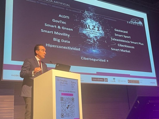 Alicante defiende en el congreso ‘Smart City’ de Palma su apuesta por la inteligencia artificial