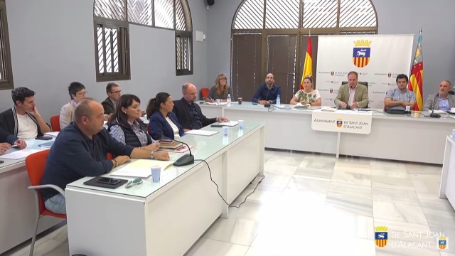 Sant Joan aprueba los presupuestos a dos meses de que acabe el año; ascienden a 25,4 millones