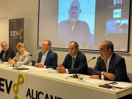 CEV, Cámara de Alicante e Ineca se movilizarán contra unos PGE 