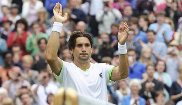Encuentro de exhibición de David Ferrer en Benidorm