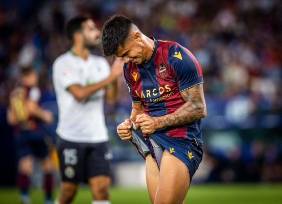 El Levante, con un gol y un punto, el peor equipo del último mes en Segunda
