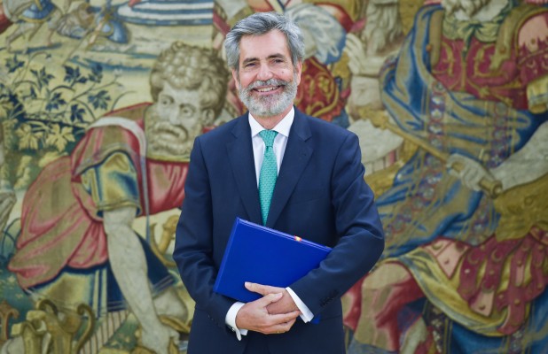 El presidente del TS y del CGPJ, Carlos Lesmes, formalizará este lunes su renuncia al cargo