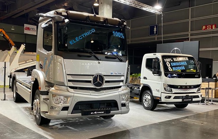 El eActros de Mercedes-Benz Valdisa brilla en la feria de Ecofira
