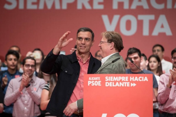 El presupuesto de Sánchez le hace un agujero a Puig en su estrategia para Alicante