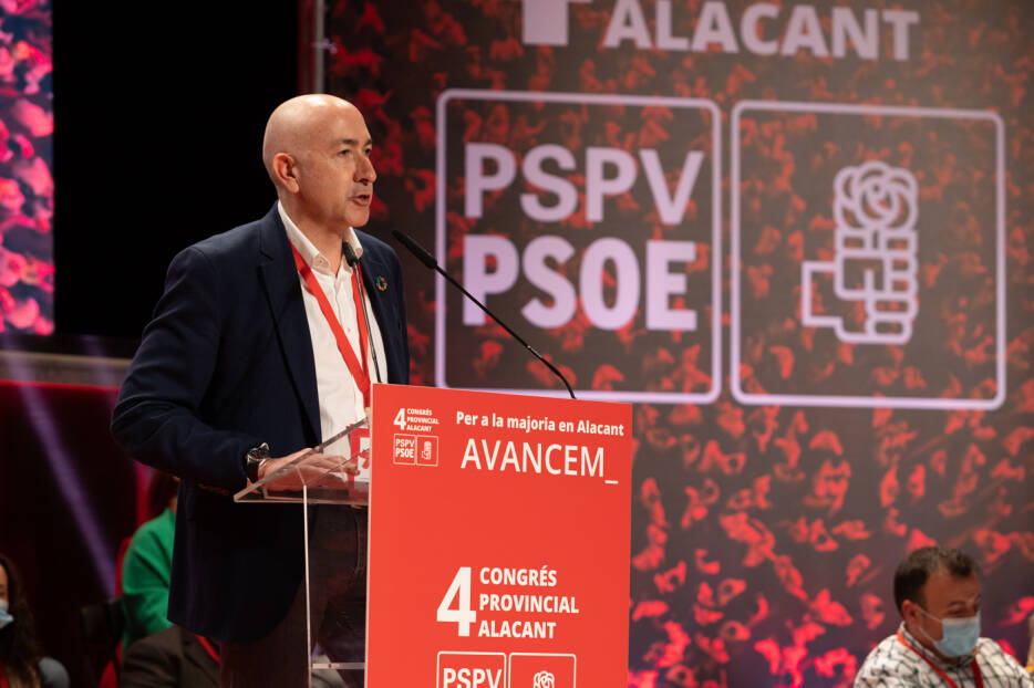 Alejandro Soler (PSPV) critica la poca inversión que prevén los PGE para Alicante y pide medidas correctoras 
