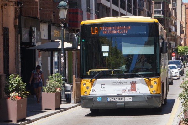 Paterna se suma al bus gratuito para menores de 30 años