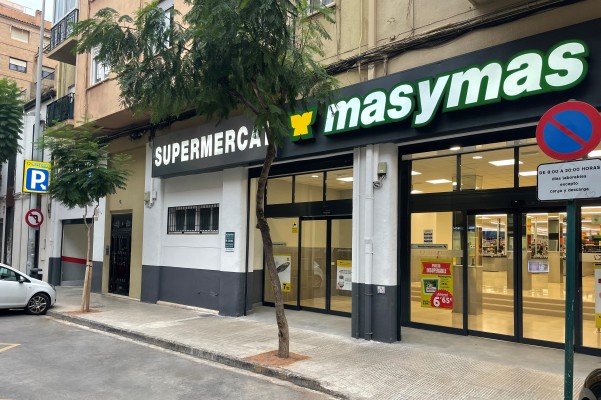 Masymas (Juan Fornés Fornés) invierte un millón de euros en la remodelación de un supermercado en Castelló