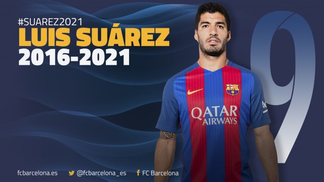Luis Suárez renueva con el Barça hasta junio de 2021