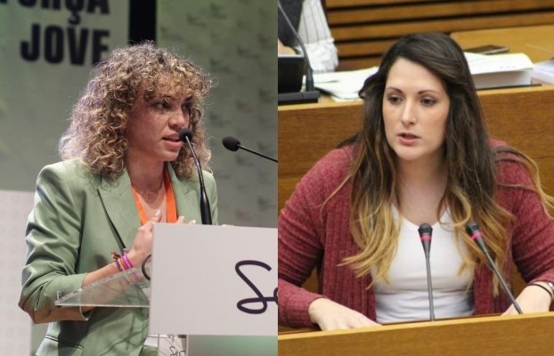 La Conselleria de Innovación acoge al tándem de candidatas de Compromís en Alicante y Elche 