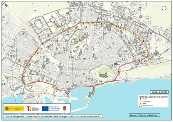 Alicante controlará el acceso de coches al Centro con sensores para reducir un 20% de tráfico 