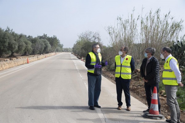  Diputación invertirá 125.000 euros en mejorar la seguridad vial de la carretera que une Rosell y Bel