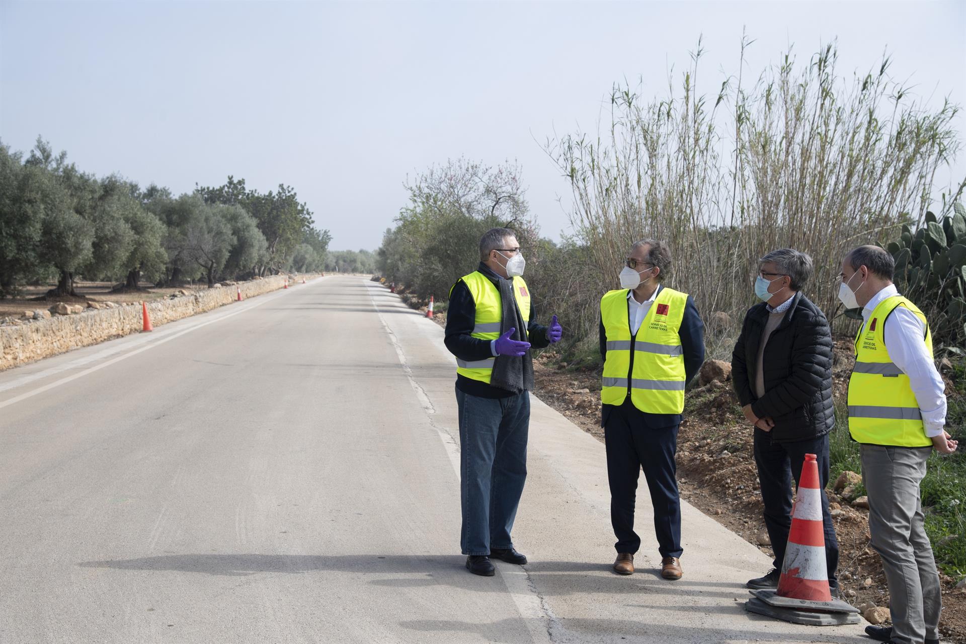  Diputación invertirá 125.000 euros en mejorar la seguridad vial de la carretera que une Rosell y Bel