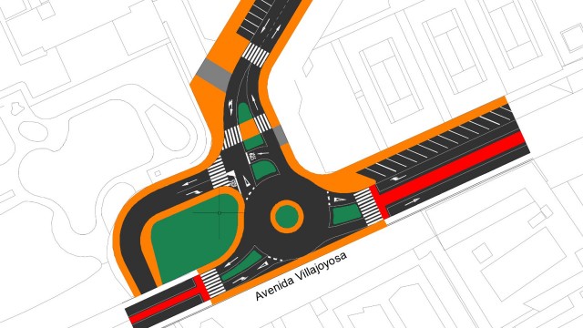 Benidorm suma una obra más: comienza la construcción de la rotonda en la Cala