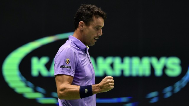 Bautista inicia el ATP 500 de Astana con una gran victoria ante el canadiense Auger-Aliassime