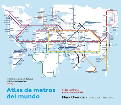 Un 'Atlas de metros del mundo' para viajar por todo el planeta sin salir de casa