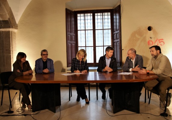 Bravo firma el inicio de las obras de rehabilitación de la sede del TSJCV

