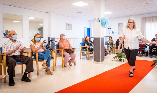 Las residencias Savia se convierten en pasarela de moda por un día