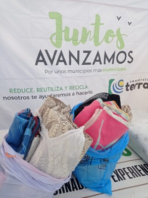 El Consorcio Terra prevé recuperar 3.500 toneladas de textil con 42 contenedores en los ecoparques