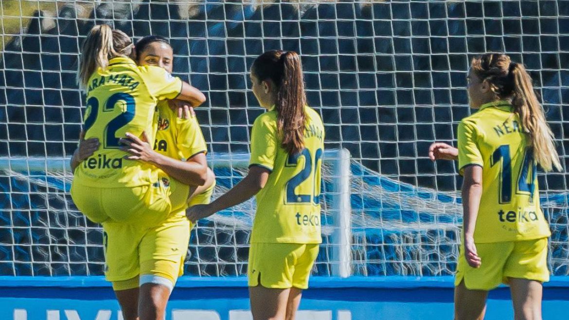 Un Villarreal Femenino muy serio golea al Alavés y consigue su primera victoria en la Liga F