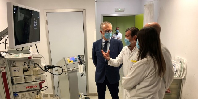 Reina Sofía es el primer hospital de la Región acreditado para la docencia de sedación en endoscopias
