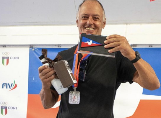 Gustavo Doreste, campeón europeo ¡42 años! después de su diploma olímpico