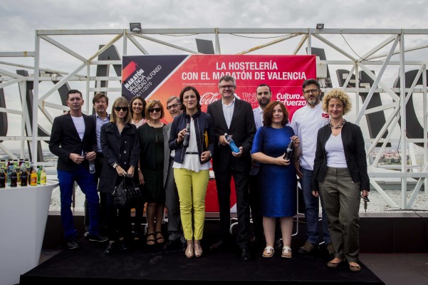 El maratón y los hosteleros valencianos, comprometidos con la alimentación