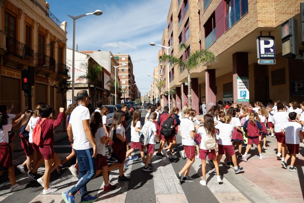 Mislata presenta los nuevos Caminos Seguros para escolares 