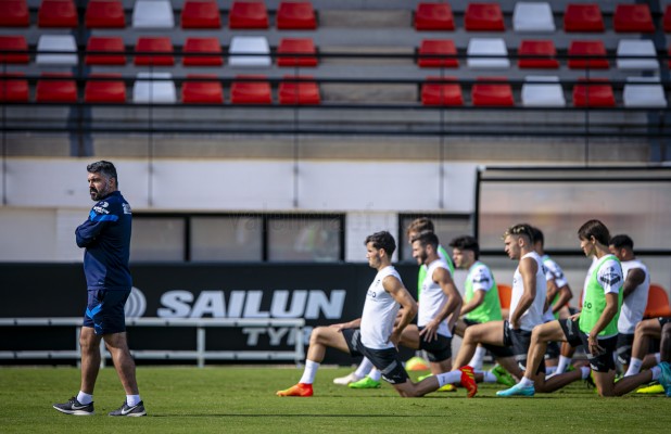 Este es el posible once del Valencia contra el Espanyol