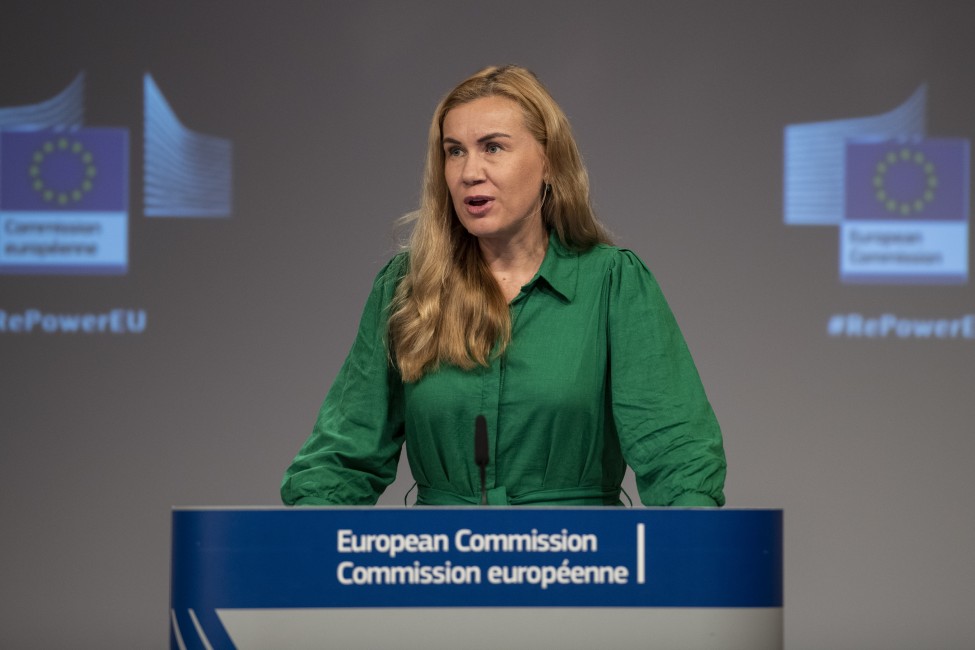 La comisaria de Energía, Kadri Simson. Foto: LUKASZ KOBUS/EUROPEAN COMMISSION/DPA - 
