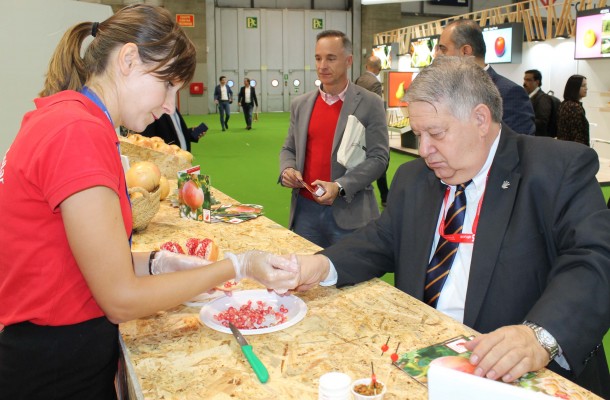 La DOP de la granada mollar de Elche acude a Fruit Attraction para aumentar su posición en el mercado
