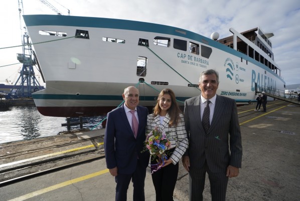 Baleària bota el 'Cap de Barbaria': el primer ferry eléctrico de pasaje y carga de España