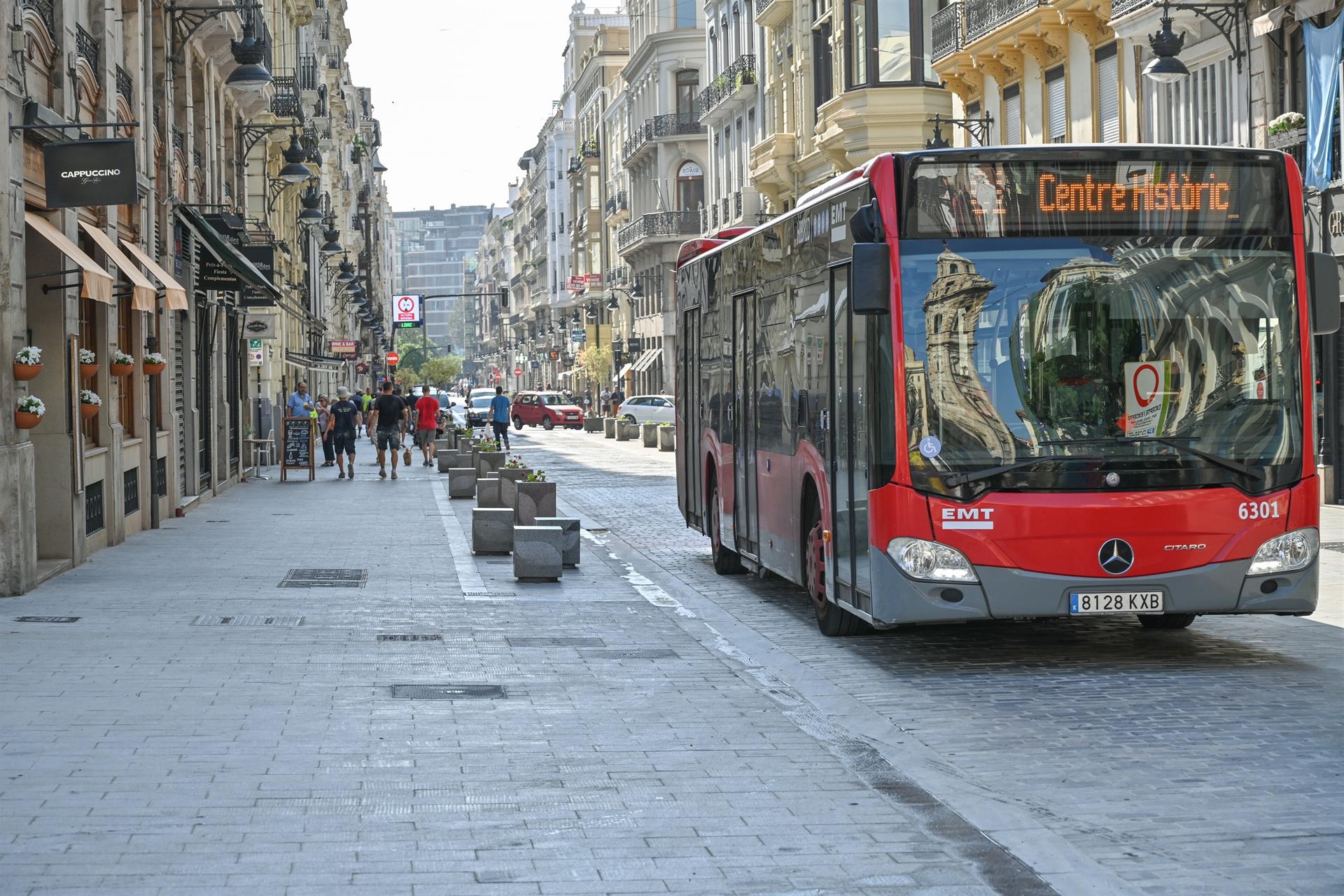 Autobús de la EMT. Foto: AYUNTAMIENTO DE VALENCIA - 