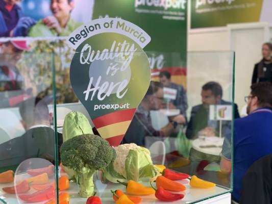 Aumenta un 32% la participación de las empresas de la Región en Fruit Attraction