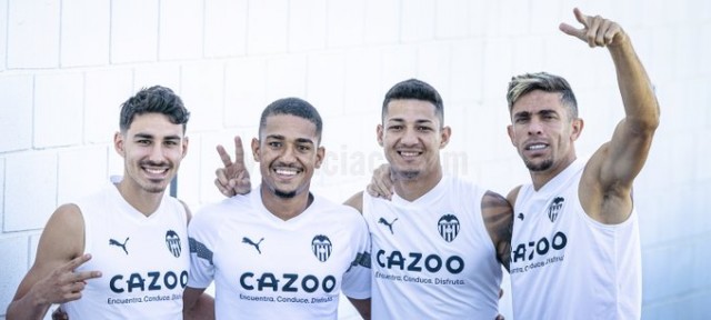 El Valencia retoma el trabajo ya con el portugués André Almeida de vuelta
