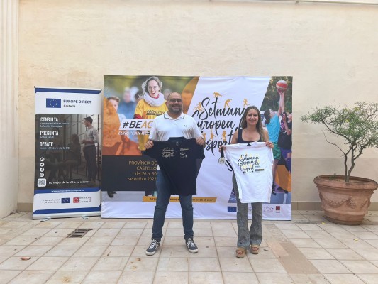 La Diputación se suma en la Semana Europea del Deporte a través del Centro Europe Direct