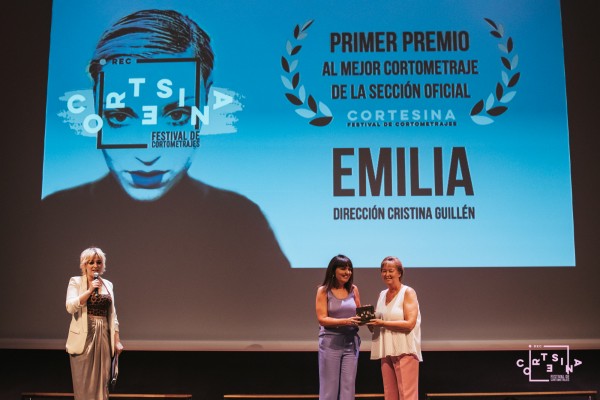                                'Emilia', de Cristina Guillén, gana el primer certamen de cortometrajes Helena Cortesina
