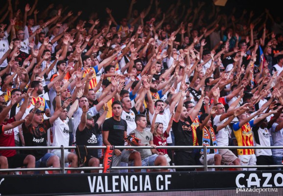 Mestalla, sexto campo español y 32º de las grandes ligas en promedio de asistencia