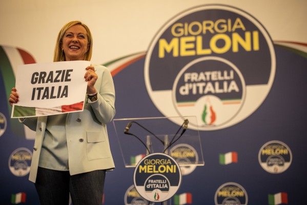 La ultraderechista Giorgia Meloni se perfila como primera ministra de Italia