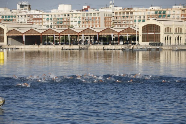 El CN Ferca triunfa en la Travesía a nado al Puerto de València