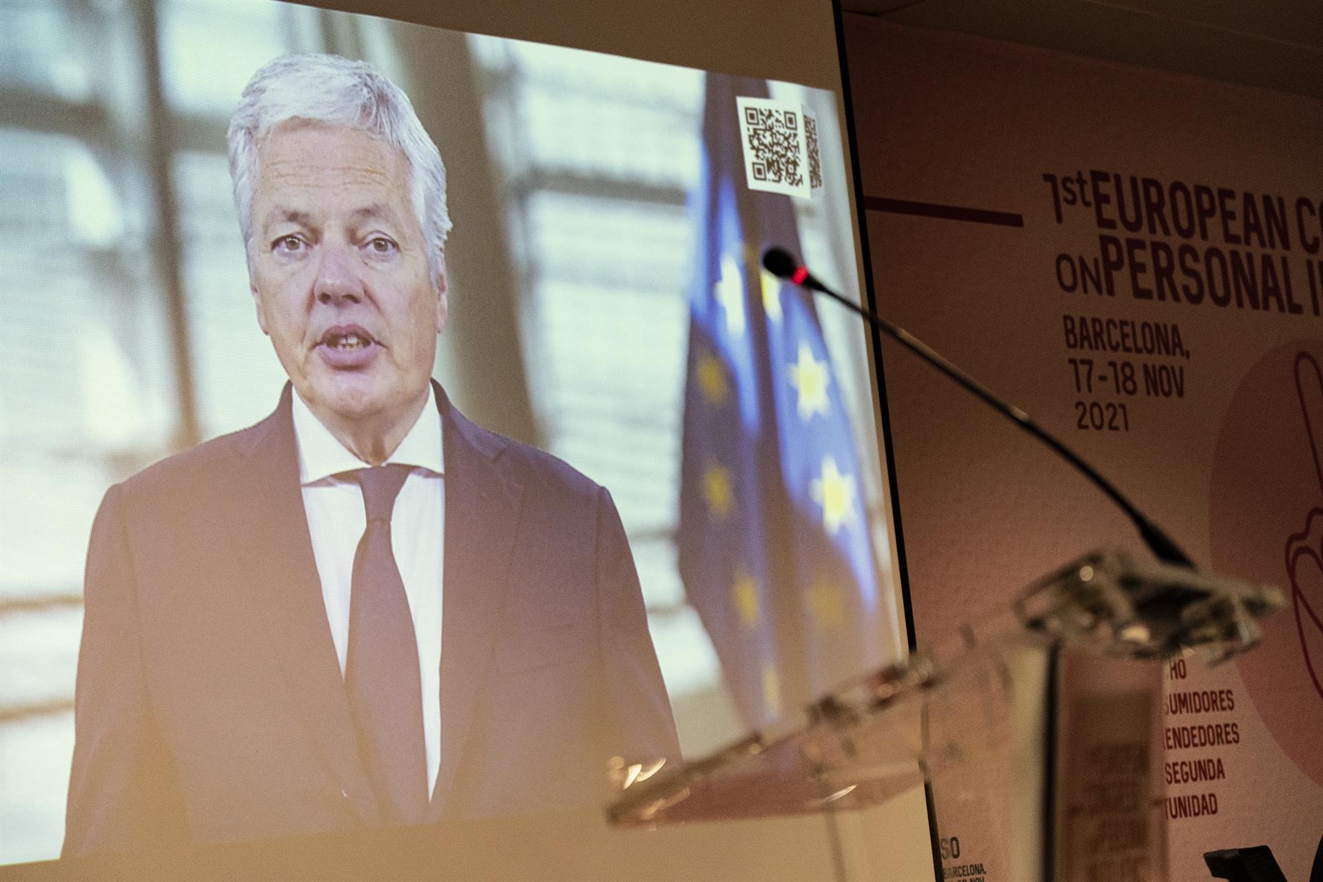 Bruselas eleva la presión para desbloquear el CGPJ con la visita del comisario Reynders a Madrid