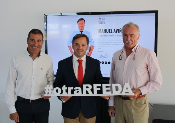 Manuel Aviñó releva a Carlos Gracia tras 32 años al frente de la RFEDA